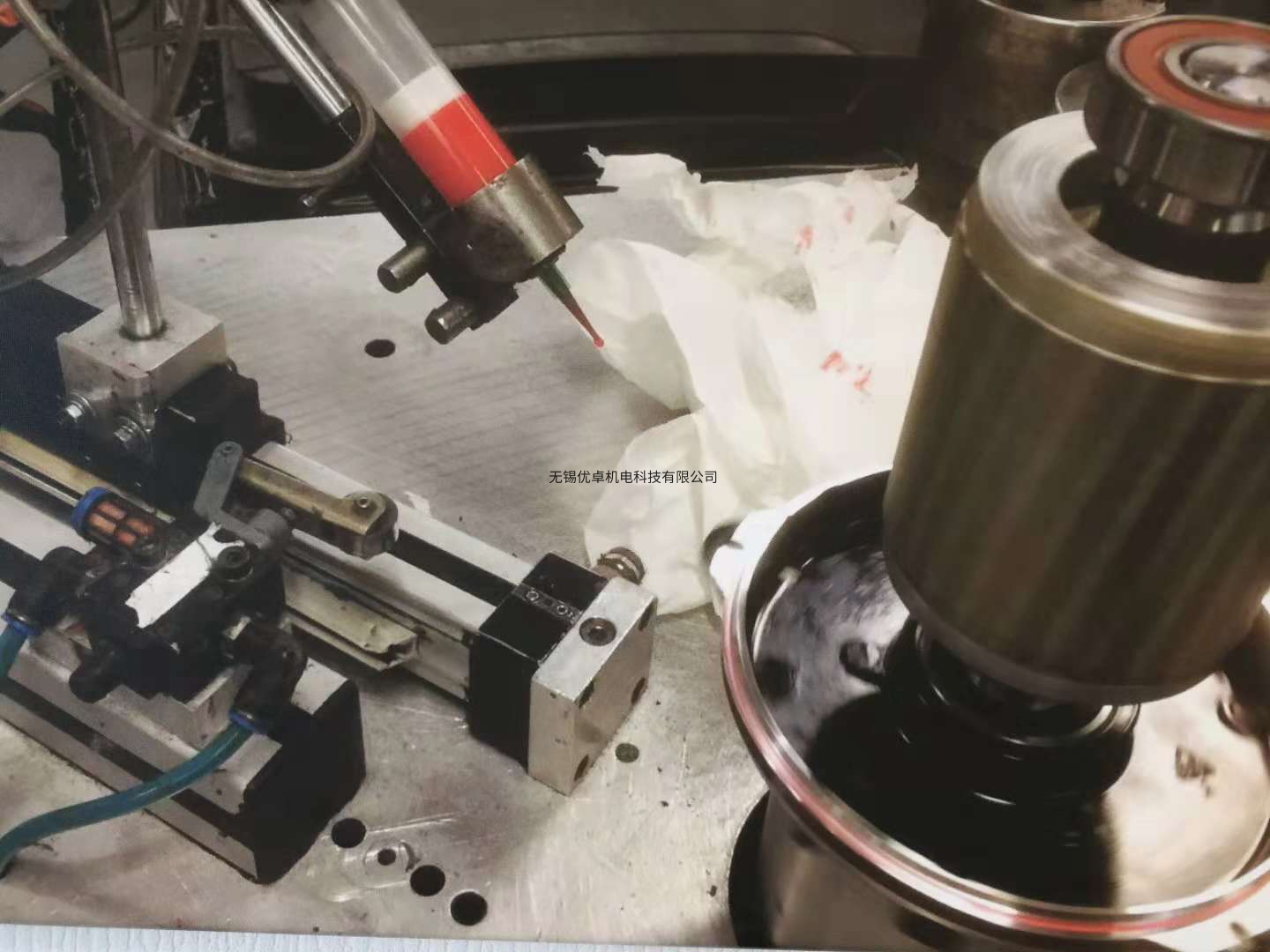 MMD通用密封胶在电机前后端盖的应用